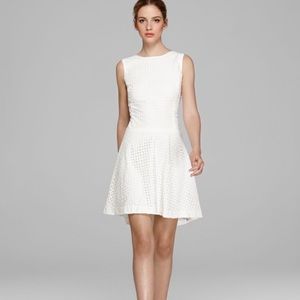 Cynthia Steffe White Eyelet Dress